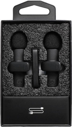 NetOne Lavalier K1 Σετ Ασύρματο Μικρόφωνο Πέτου, Clip On για Κινητό