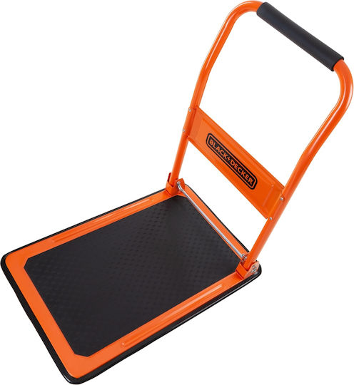 Black & Decker Platform Trolley Foldable for Weight Load up to 80kg Orange