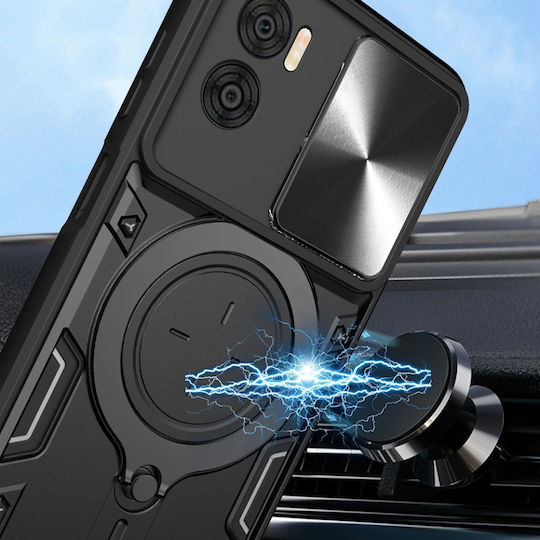 Back Cover Μαύρο (Moto G72)