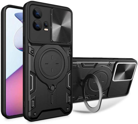 Back Cover Μαύρο (Moto G72)