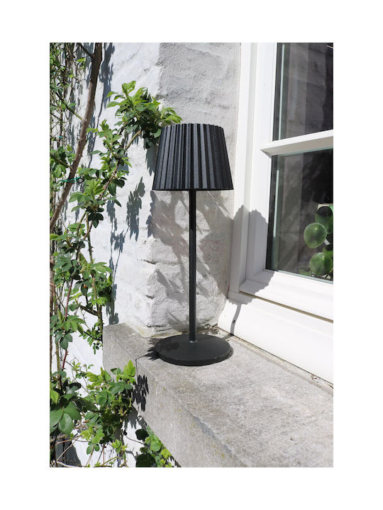 Lucide Lightning Lucide Επιτραπέζιo Φωτιστικό LED Εξωτερικού Χώρου 2W με Θερμό Λευκό Φως IP54 Μαύρο