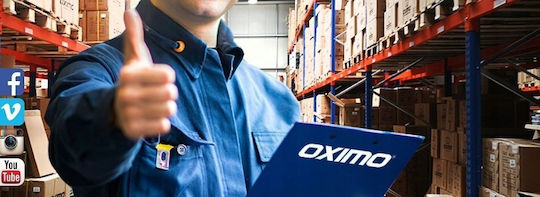 Oximo Fahrer-Seiten Scheibenwischer 800mm Universell