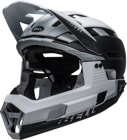 Bell Helmet Full Face Bell Super Air R Helmet Size S 51-55 Cm Choose Matte Grey Red