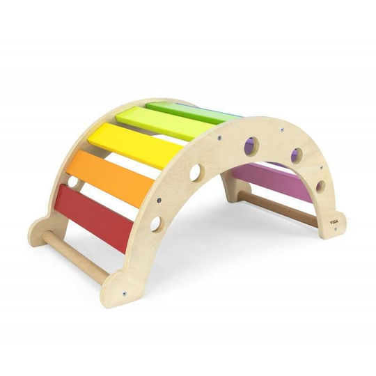Viga Toys Παιχνίδι Ισορροπίας Εσωτερικού Χώρου Ξύλινη Γέφυρα