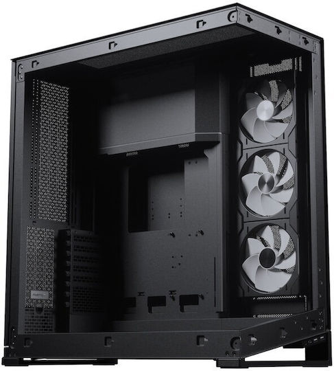 Phanteks NV9 MKII Gaming Full Tower Κουτί Υπολογιστή με Πλαϊνό Παράθυρο και RGB Φωτισμό Μαύρο