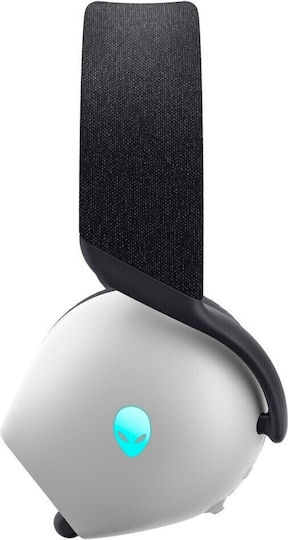 Dell Tri-Mode AW725H Wireless Over Ear Gaming Headset with Connection Bluetooth Lunar Light
