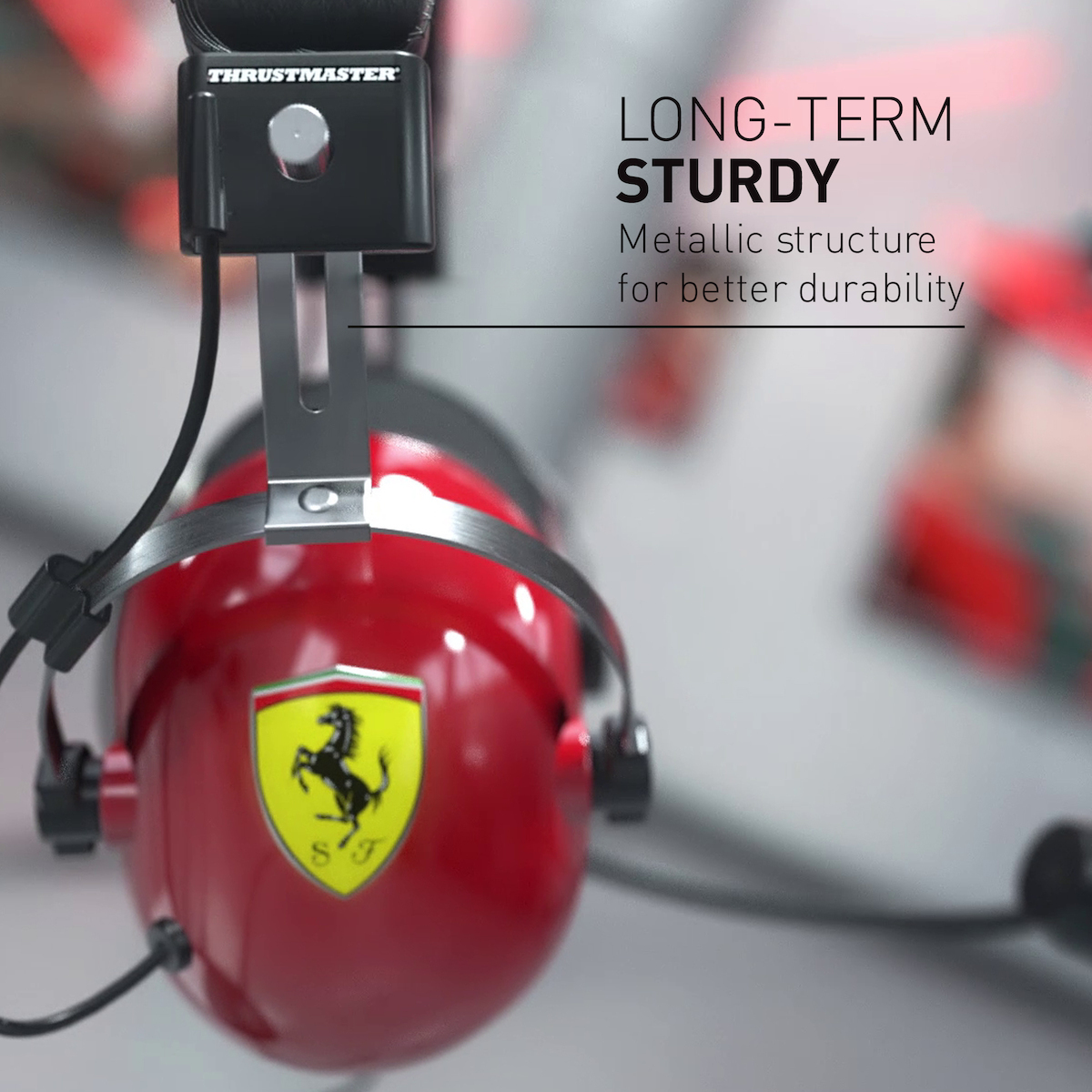 Thrustmaster Scuderia Ferrari Edition Over Ear Gaming Headset cu