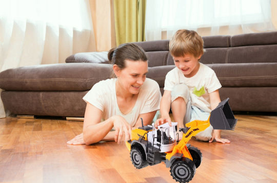 Excavator Gravity King Idealstore Dimensiuni 35 X 12 X 15 Cm Construcție Solidă Stabilă Echipat cu Motor Trapă de Acces Accesorii Piese Mobile Este O Modalitate Grozavă De A Deveni Un Mic Constructor