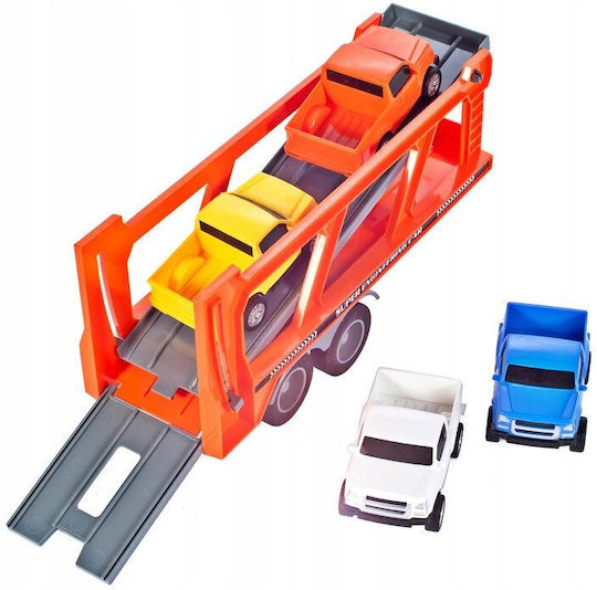 Camion de Transport Interactiv Fantastic Echipat cu Efecte de Sunet și Lumină Include 3x Baterii Ag13 39cm X 9cm X 16cm Multicolor