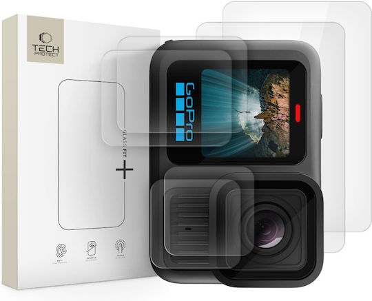 Tempered Glass Tech-protect Glass Fit+ 2-set Gopro Hero 9 10 11 12 Clear