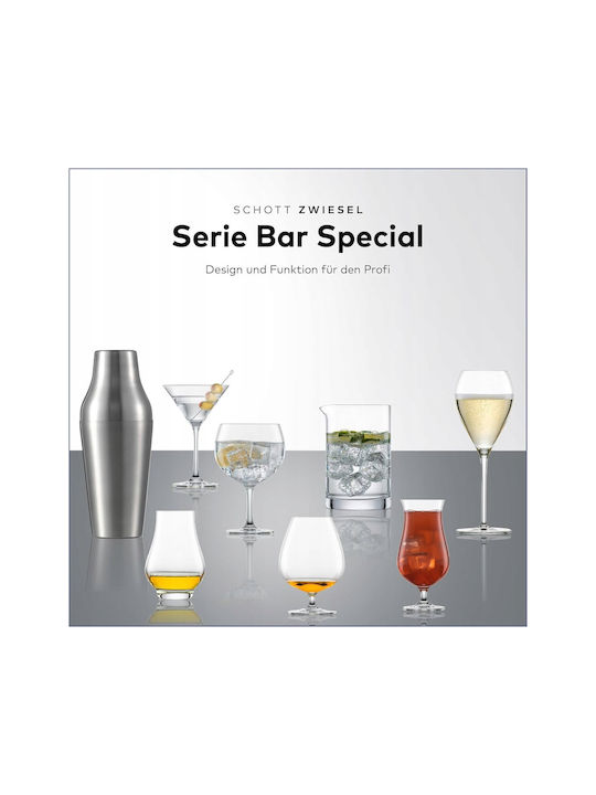 Schott Zwiesel Set of Glasses Whiskey made of Glass Stemmed 218ml 4pcs