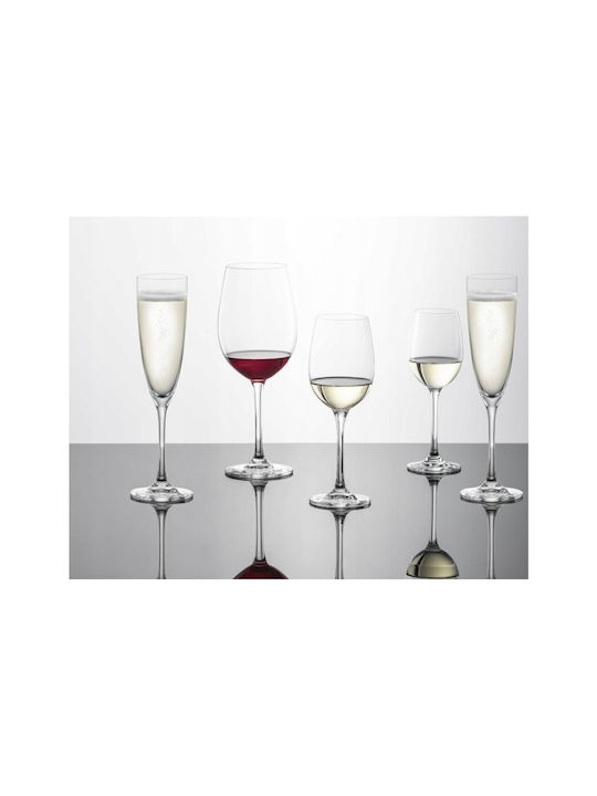 Lumarko Set Gläser Champagner aus Glas Mit Stiel 210ml 6Stück