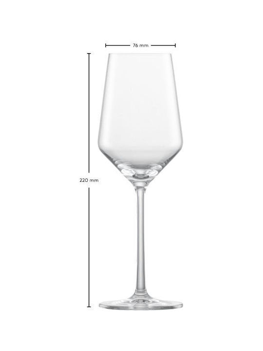 Zwiesel Glas Σετ Ποτήρια Νερού από Γυαλί Κολωνάτα 300ml 2τμχ