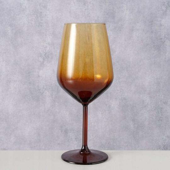 Boltze Glas für Weißwein aus Glas Kelch 490ml