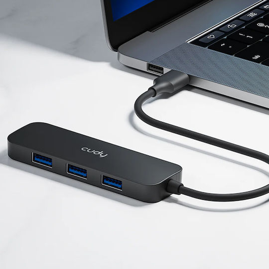 Cudy Hub 4 Θυρών USB 3.2 με σύνδεση USB-A