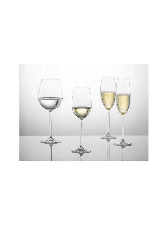 Lumarko Set Gläser Wasser aus Glas Mit Stiel 613ml 4Stück