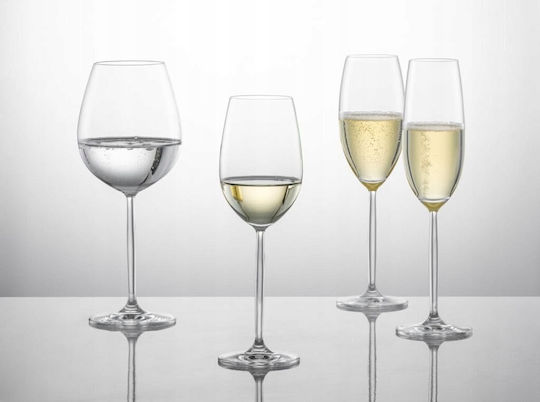 Lumarko Set of Glasses Water made of Glass Stemmed 613ml 4pcs