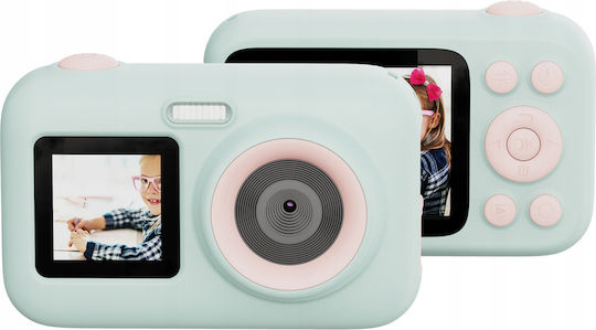 SJCAM Funcam Plus Action Camera Full HD (1080p) Υποβρύχια Standard με Οθόνη 2.4" και Wi-Fi Πράσινη