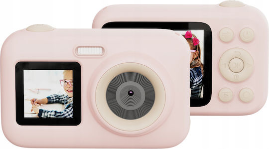 SJCAM Funcam Plus 64GB Action Camera Full HD 1080p Underwater Standard with 2.4 Inch Screen and Wi-Fi Pink
