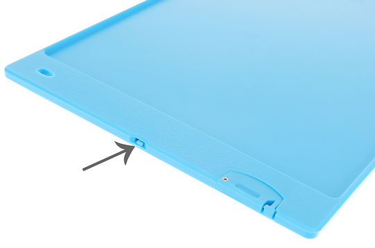 Tabletă Grafică Xl pentru Desen și Scriere Idealstore Dimensiuni 17.2 X 0.6 X 25 Cm Ecran de 10 inci Încurajează Jocul Creativ prin Diversificare Negru-albastru