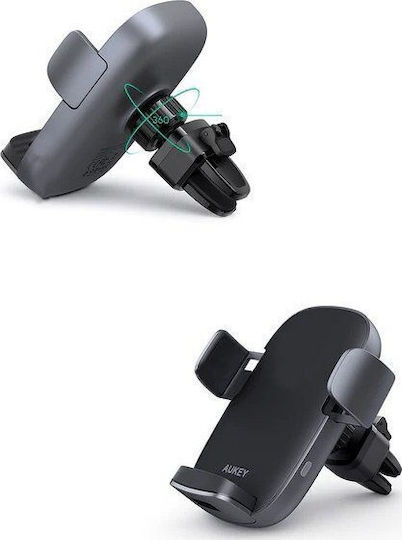Aukey Car Mobile Mount with Adjustable Hooks Black