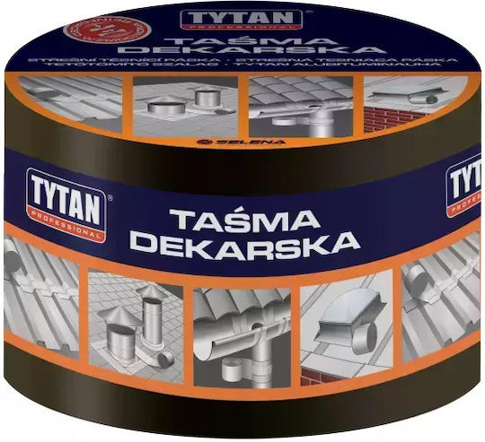 Tytan Bandă de izolație Bandă de izolare 150mm x 10m Gri