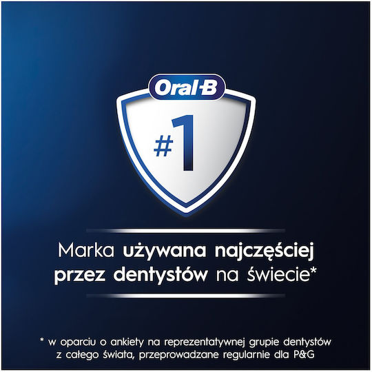 Oral-B Elektrische Zahnbürste mit Drucksensor und Reisetasche Rosa