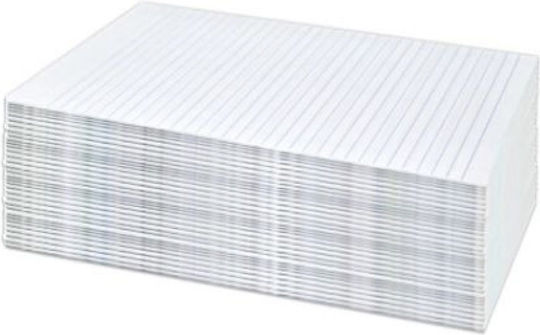 Typotrust Set 10 10 Foi de Referință A4 Cu dungi Alb