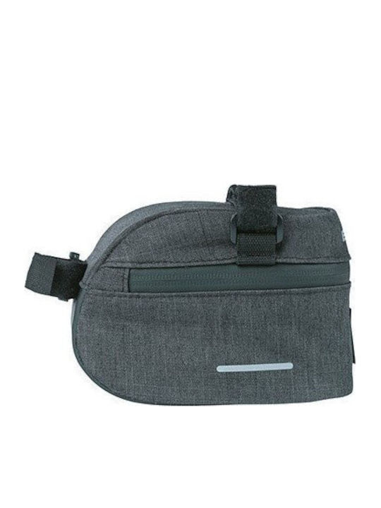 Basil Discovery 365d Frame Bag M 1l Saddle Bag Strap Mounting Waterproof Black Melee New 2024
