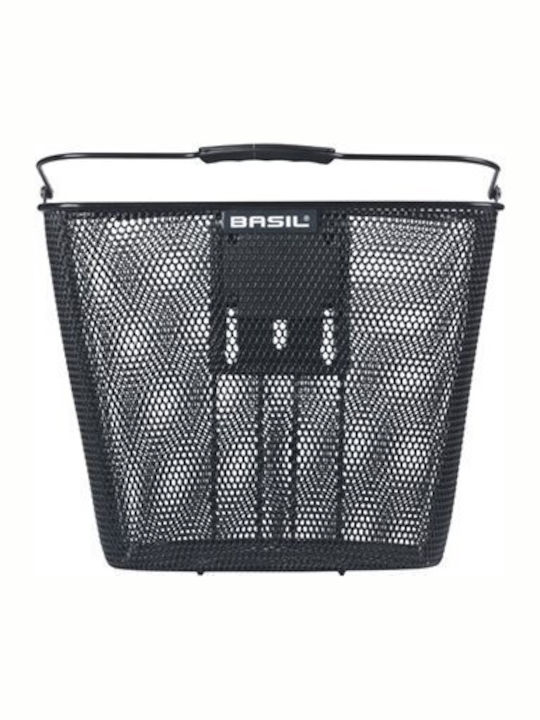 Basil Bilbao Handlebar Basket Klickfix Mounting Bracket Handlebar Steel Black New 2025