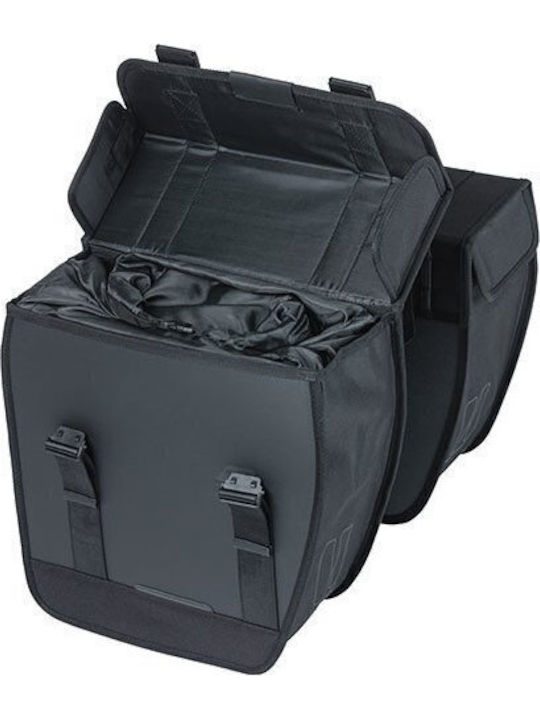 Basil Tour Waterproof Double Pannier Bag 28L Universal Bridge System Waterproof Black New