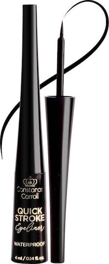 Constance Carroll Waterproof Liquid Eye Liner Black 4ml