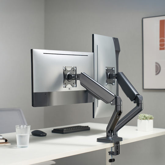 Lech Halterung Auf dem Schreibtisch für 2 Monitore bis 32" (UCH0208-2)