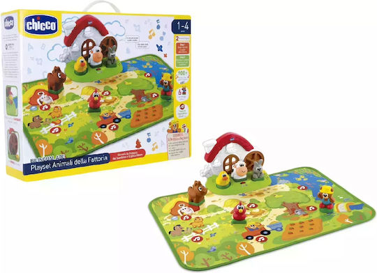 Chicco Bilingual ABC Interactive Farm Play Mat for Newborns