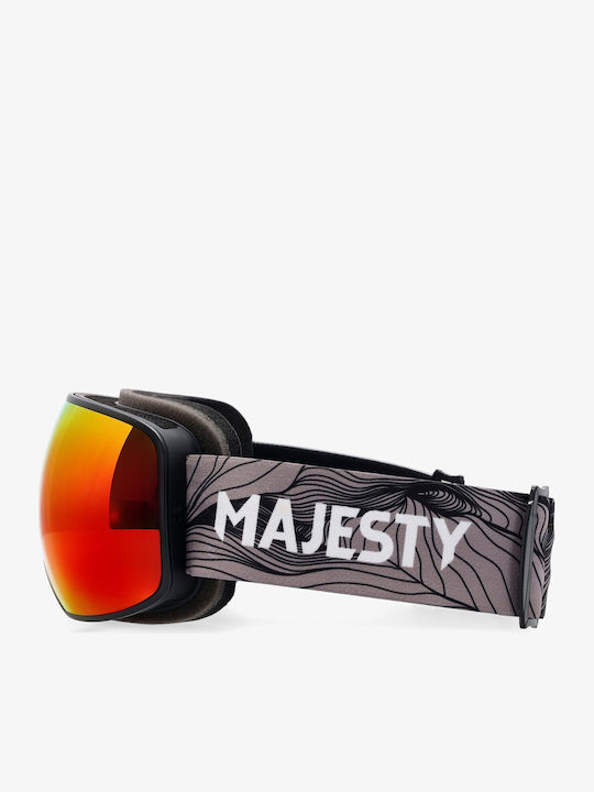 Force Spherical Xenon Hd Goggles Red Garnet Xenon Hd Rose Revo Black