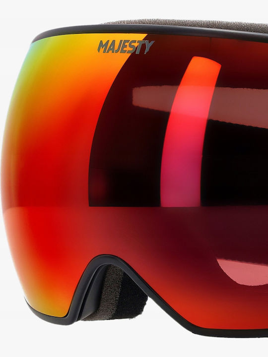 Force Spherical Xenon Hd Goggles Red Garnet Xenon Hd Rose Revo Black