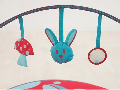 Ludi Pop Up Rabbit Γυμναστήριο Δραστηριοτήτων για Νεογέννητα