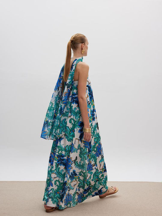 Καλοκαιρινό Maxi Φόρεμα για Γάμο / Βάπτιση Strapless