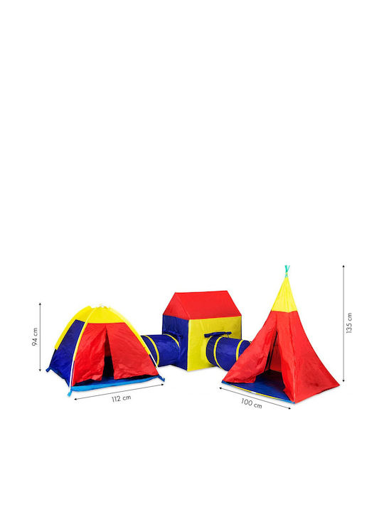 Bigshot Cort pentru Copii Tunel Multicolor
