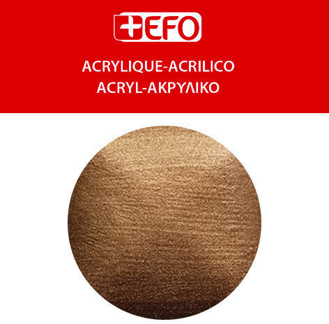 +Efo Acrylic Acrylic Paint Set Metallic Bronze 194 120ml 1pcs