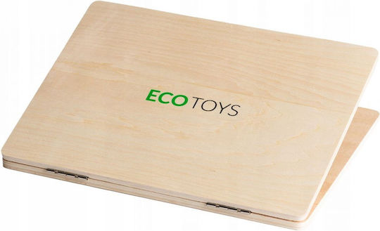 Ecotoys Laptop Tablă magnetică 22x22x22cm