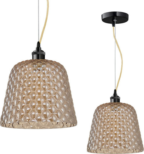 Eko Light Hängelampe Braun