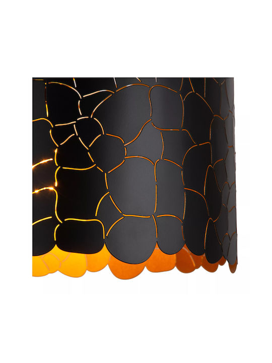 Lucide Lightning Pendant Light Black with Socket E27 40x40x155cm