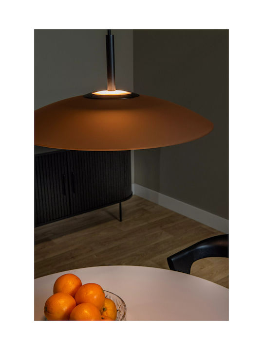 Lucide Lightning Pendant Light Honey 40x40cm