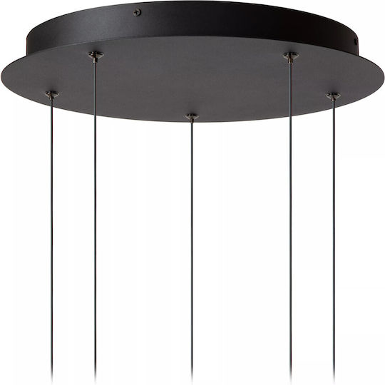 Lucide Lightning Calina Pendant Light Black 42x42cm