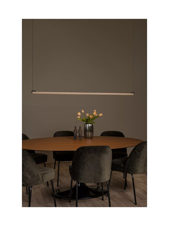 Lucide Lightning Braga Κρεμαστό Φωτιστικό Καφέ LED με Ρυθμιζόμενο Λευκό Φως
