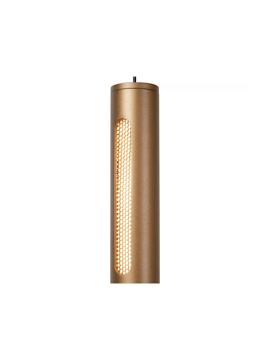 Lucide Lightning Griffith Κρεμαστό Φωτιστικό Μπρούτζινο LED με Ρυθμιζόμενο Λευκό Φως 38x38εκ.