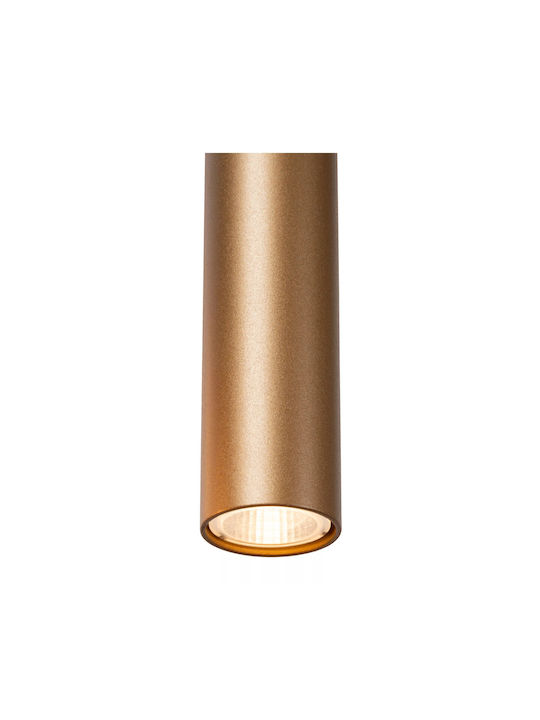 Lucide Lightning Griffith Κρεμαστό Φωτιστικό Μπρούτζινο LED με Ρυθμιζόμενο Λευκό Φως 38x38εκ.