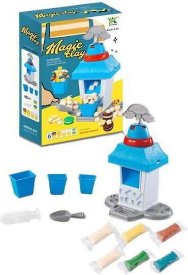 Trademarkt Knetmasse - Spiel Pop Corn Machine 6Stück