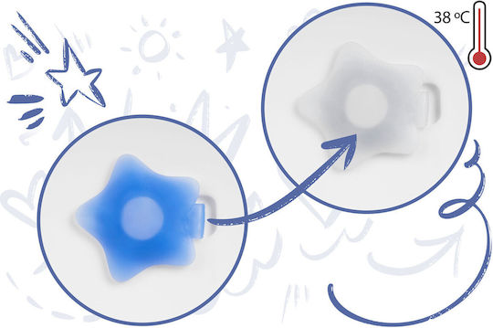 Cadă pliabilă pentru bebeluși Albastru